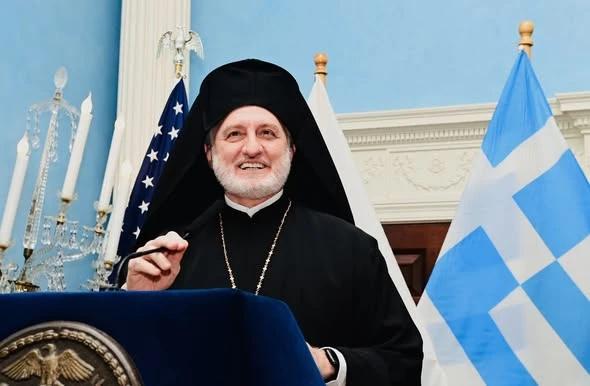 Archbishop Elpidophoros of America in good health after fainting episode