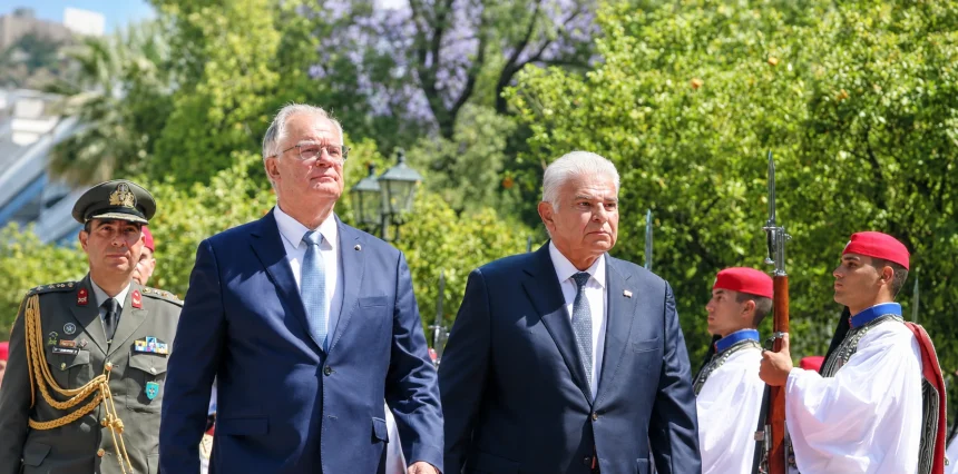 Τασούλας-Μουλίνο: Η θάλασσα που ενώνει Ελλάδα και Παναμά - Ιστορική επίσκεψη του Προέδρου του Παναμά στην Αθήνα